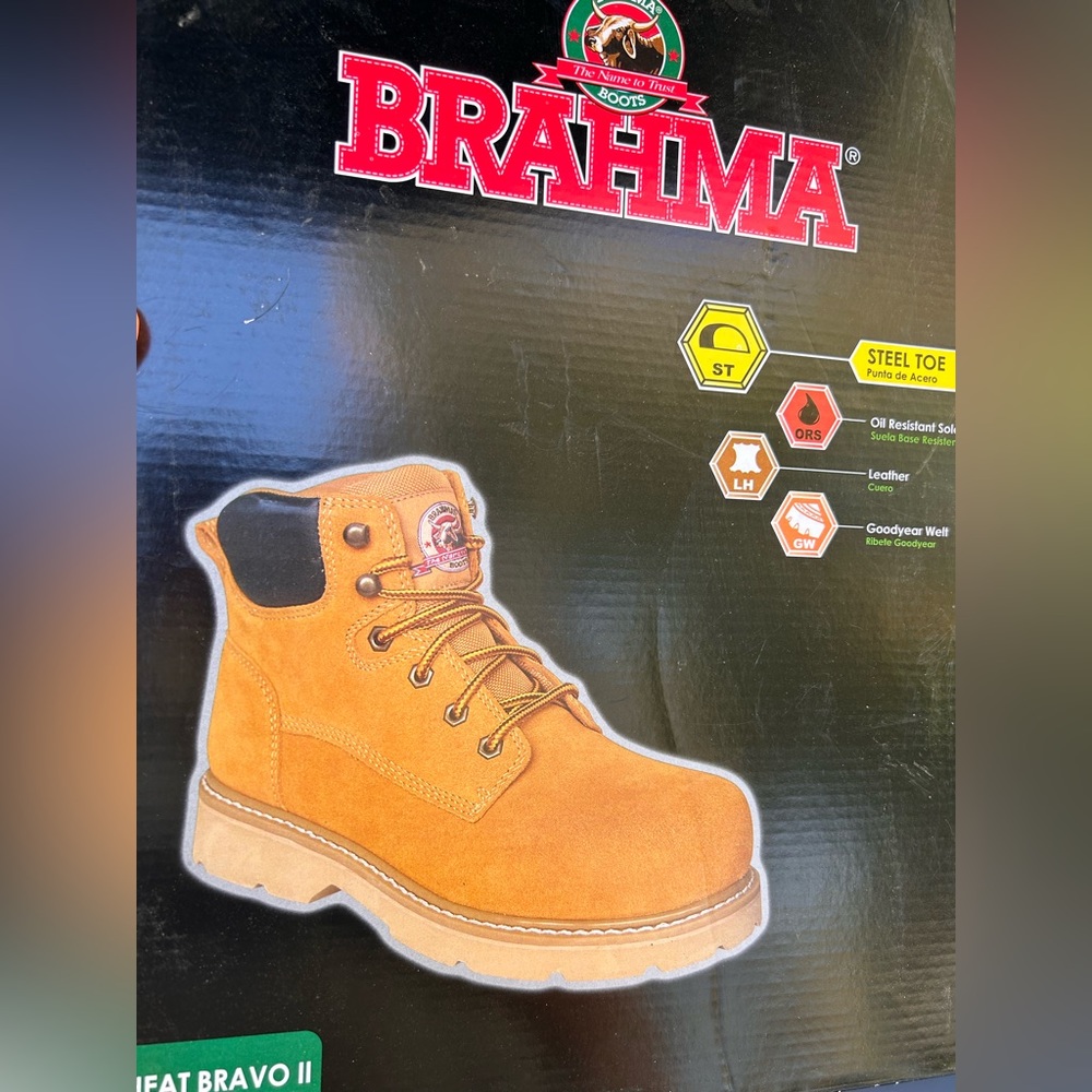 New Brahma boots size 11